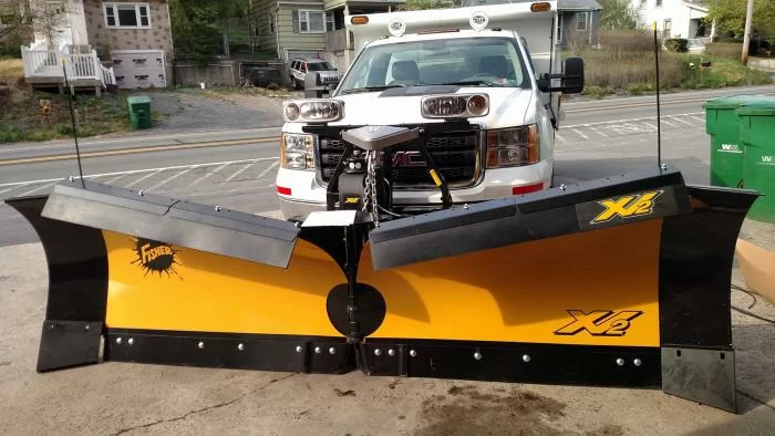 Fisher XV2 V plow 
