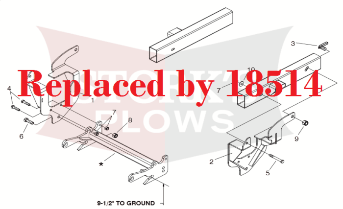 18505 Meyer Drive Pro Mount 1998-2009 Ford Ranger 4x4
