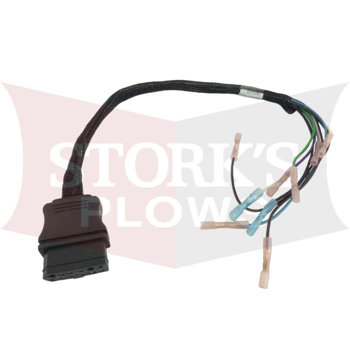 9 Pin Truck Side Repair Harness Western Unimount Fisher Minute Mount MM Relay Wiring 49308 / 22336K