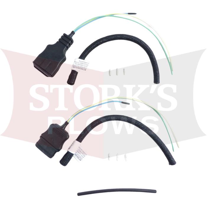 3 Pin Repair End Set Western Fisher Plow and Truck Side Wiring Harness 3 Plug