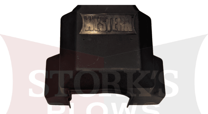 68314-1 Plastic Pump Cover Plow Side Fleet Flex Western Ultramount Straight Blade