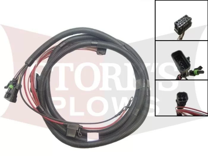 74096 Halogen / LED Light Tractor Switch Light Wiring Harness Western Fisher SnowEx