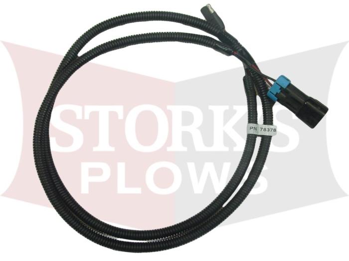 78378 Western Fisher 56" Strobe Light Harness Assembly Hopper Spreader