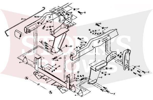 81004 Diamond Pull-Away Tube Mount 92-98 F-350 Ford Truck