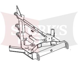 85686 10.5' Western T-Frame Ultramount MVP3 V Plow A-Frame ( 10'6" only )