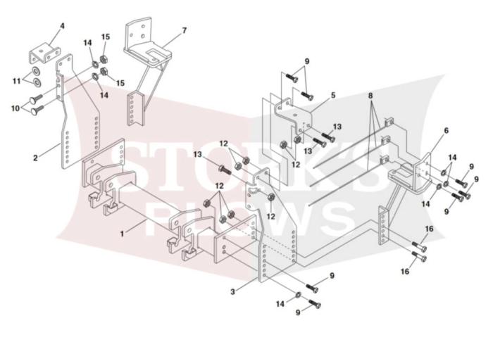 diagram for mount 991000554