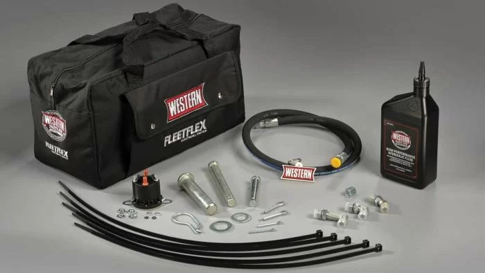 emergency kit for a western unimount plow