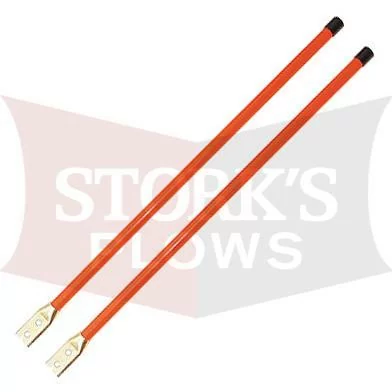 1308115 Aftermarket Orange 48" Snow Plow Blade Guide Markers 