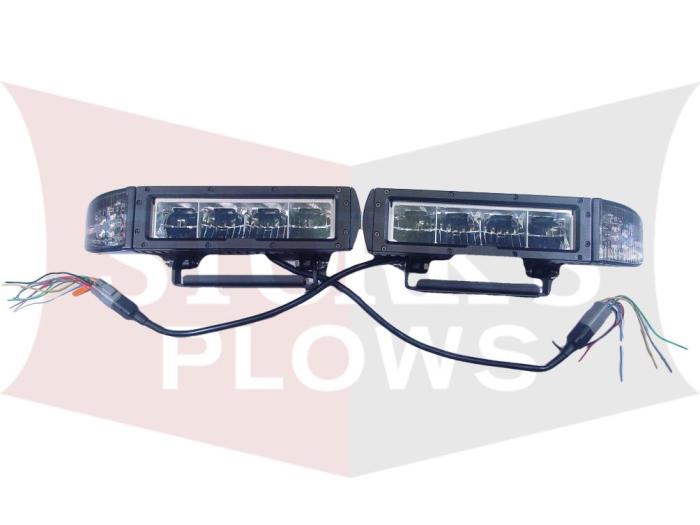 Replacement Heated LED Plow Light Set Splice In Kit Boss Meyer Snowdogg 1312100