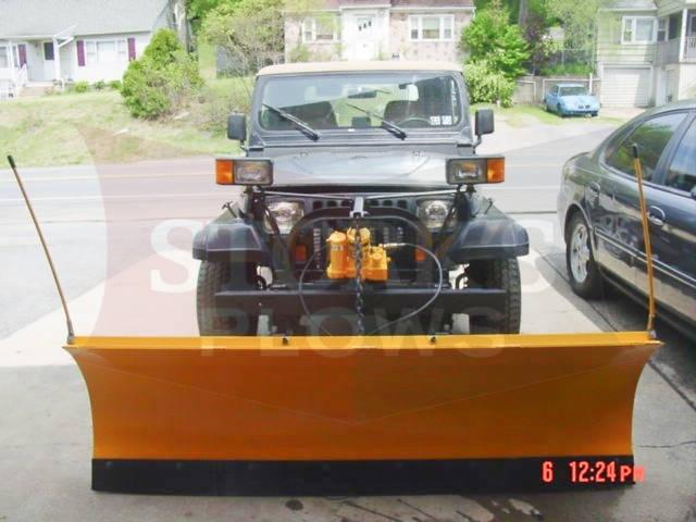 jeep wrangler snow plow