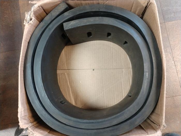 Factory 1"x6" Western Rubber Cutting Edge for Pro-Plow Plows 8'-9' 62556