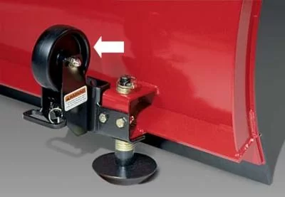dolly wheels for straight blade plow