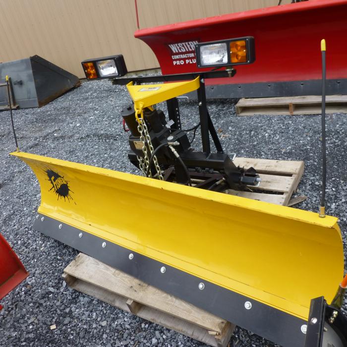 New, Old Stock 6'9 Fisher MM1, 2 Plug SUV Used Plow Complete Setup Snow Plow Minute Mount