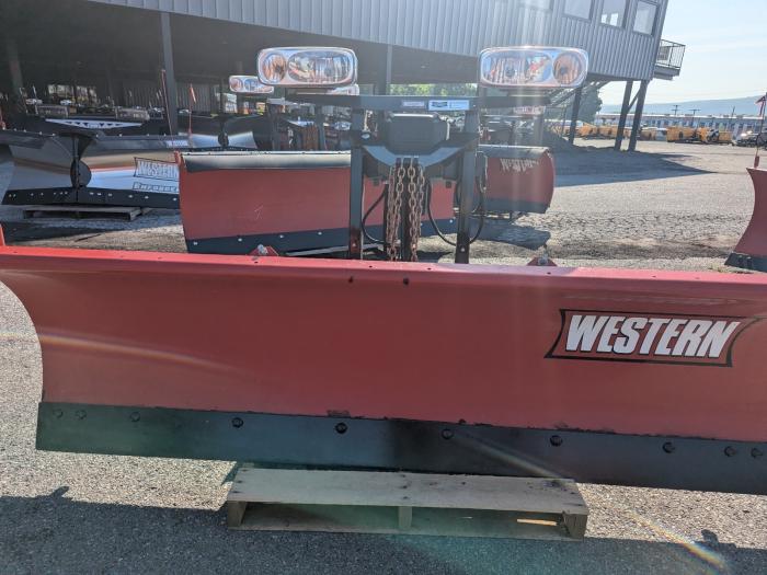 Used Western Midweight Plow 7-1/2' Half Ton Truck 1500 Chevy Ford Dodge Fleet Flex