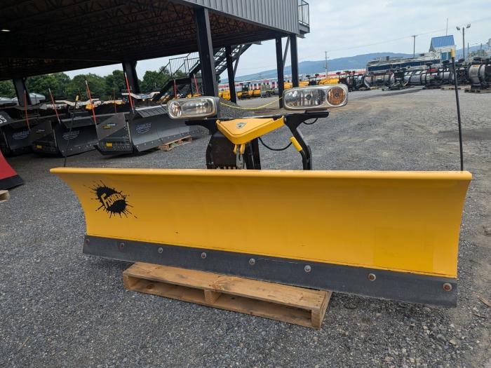 7'6 SD Fisher MM2 Fleet Flex Complete Setup Snow Plow Minute Mount half ton