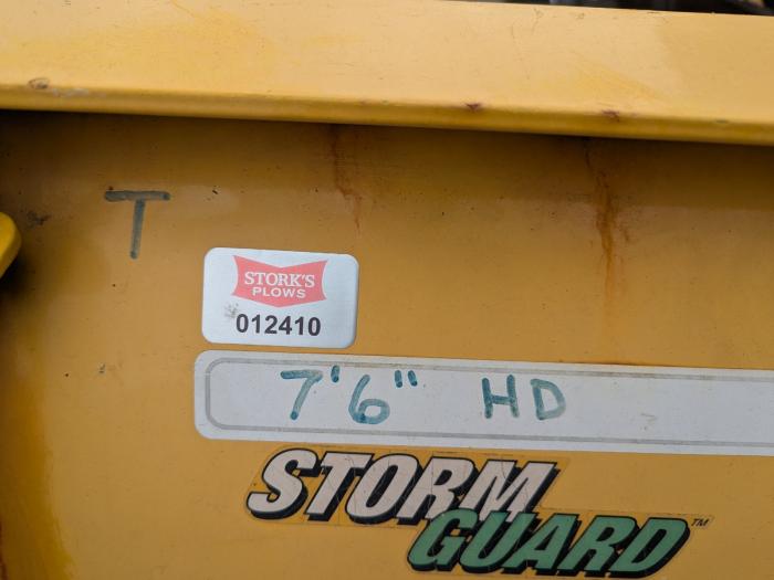 7'6 HD Fisher MM2 2 Plug Fleet Flex Used Truck Plow Complete Setup Snow Plow Minute Mount 