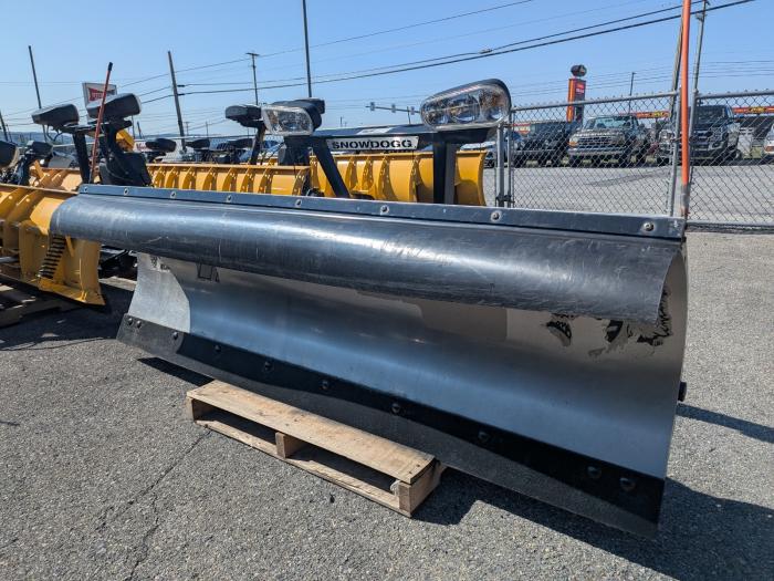 8' Snowdogg Stainless Steel HD80II Plow Truck Snow Plow Buyers