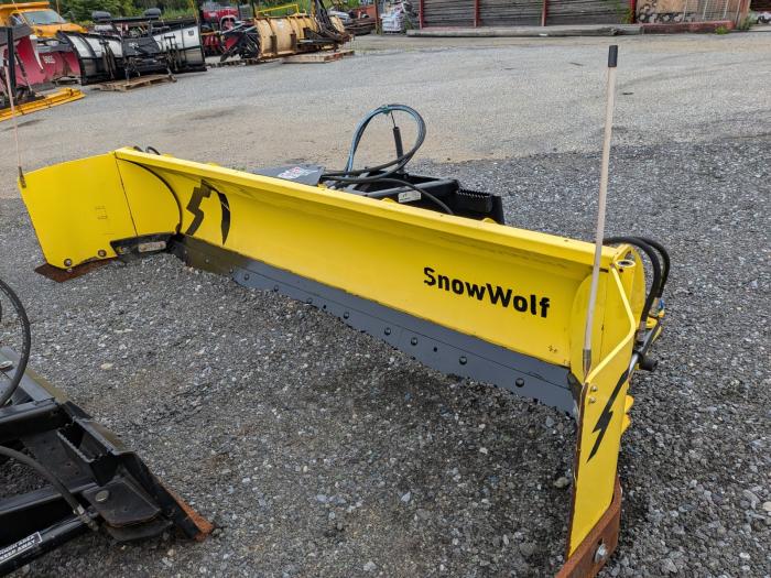Used QP-138 Snowwolf Quattro wing Plow Pusher 138" 