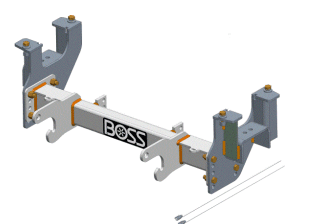LTA28750 Boss Sport Duty / HTX Plow Mount 2024+ Toyota Tacoma 