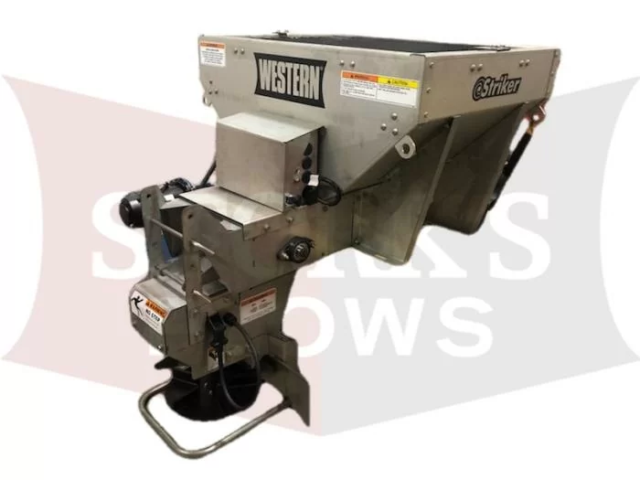 Western Auger Stainless 30" UTV .35 Yard Electric Hopper Striker Salt Spreader S035A