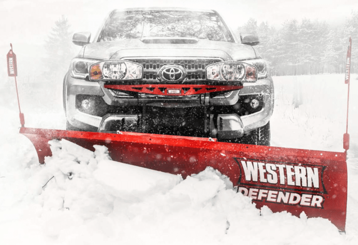 6" western defender LD plow