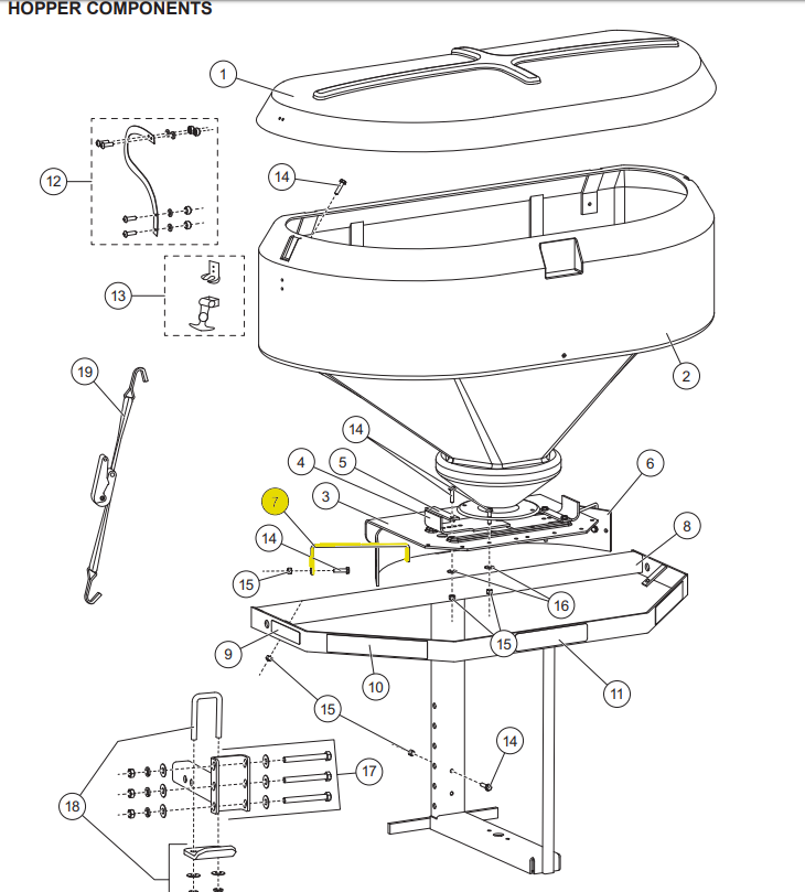 Deflector Rod 65479