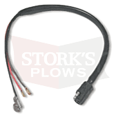 curtis plow side light harness
