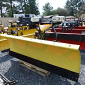 Used Fisher 8' snowplow poly X blade