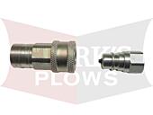Replacement Pin Style Coupler Plow Pump Hydraulic Coupling 15741 Meyer Diamond 25232 Western 1587 Fisher 