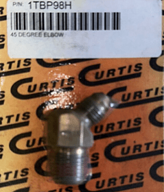 1TBP98H Curtis Cylinder Angling Ram 45 Degree Elbow 1/4" Pipe to 