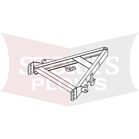 27150 A-Frame Fisher MM2 RD Plow L Blade 