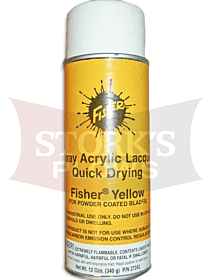Fisher Yellow Spray Paint 27242