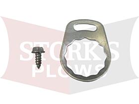 44369 Valve Lock Ring w/Screw V Plow Hydraulic Pump Western Fisher Snowex