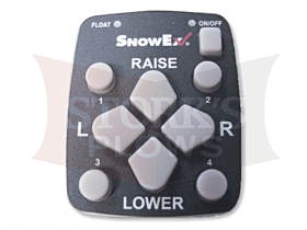 snowex straight blade controller pad 