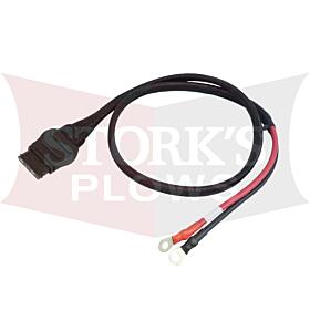 61169 Aftermarket 64" Truck Side Power and Ground 2 Pin Cable Western Unimount Fisher Minute Mount