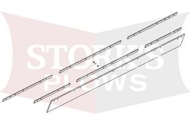 62396 Western Pro-Plow Snowplow Blade 7'6" Rubber Snow Deflector Kit