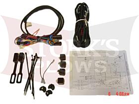 wiring harness for hb3 hb4 plow lights 26070