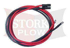 90" Truck Side Hiniker Power / Ground Cable Vehicle Harness 38813007  / 38813066  / 38812019