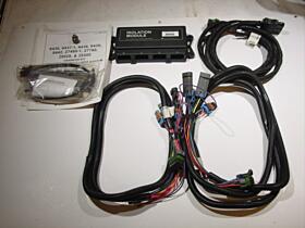 8438 Western Fisher HB3, HB4 4 Port Wiring Kit Isolation Module Truck Side Light Harness Jeep Ford Chevy GM