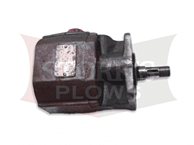 under hood belt drive pump for straight blade and v plow