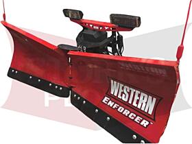 ALL NEW Western Enforcer Half-Ton V Plow 7 1/2 Steel Snow Plow Ultramount