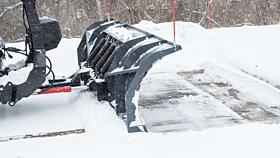 commercial straight blade snow plow