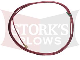 P2158 Western Fisher Positive Red Control Power Lead Low-Profile 110, 1000, 2000