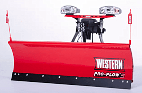 New Western Pro-Plow 3 Ultramount 8' Steel Snow Plow