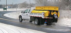 PSW-175 SnowEx Liquid Brine Sprayer spreader inbed truck