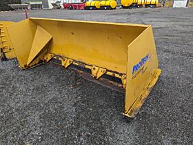 Used 8' IS08S Skid Steer ProTech  Sno Pusher Box IST  Steel Edge