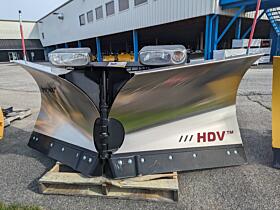 Mew Demo SnowEx 8'6" HDV V-Plow Heavy Duty Stainless Steel Blade