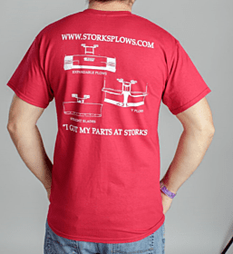 storks plow t-shirt