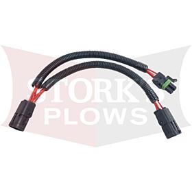 Fleet Flex and 3 plug Dual Wire Truck Harness Adapter Conversion Western Fisher 