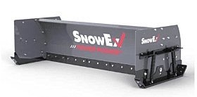32196 16' x 42" Snowex Power Pusher Trace Technology Steel Trip Cutting Edge Wheel Loader Pusher Box